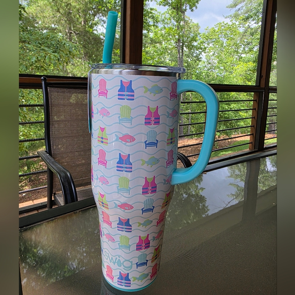 Swig Lake Girl Tumbler -NWT